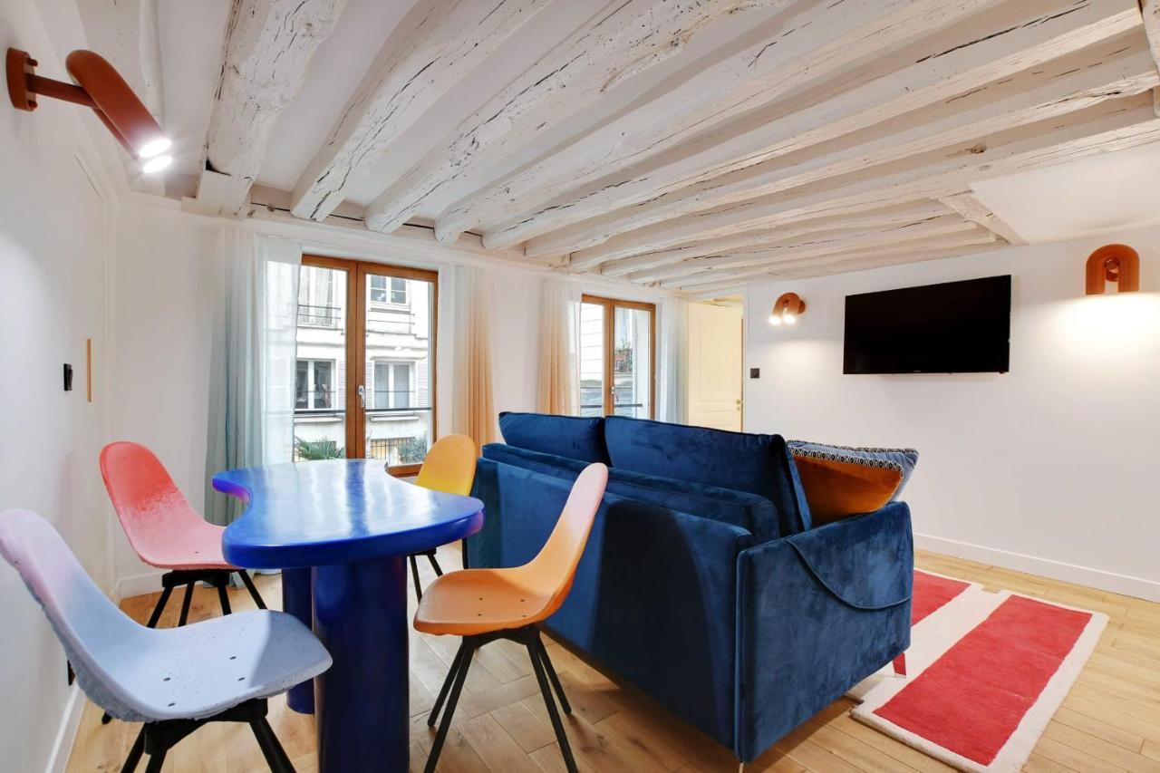 Joyful Apartment - 2Br-6P - Louvre-Rivoli Paris Exterior photo